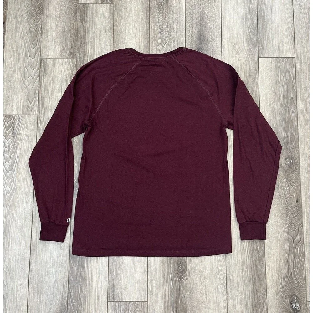 Champion Long Sleeve Eddie’s Surf & Supply Crewneck Shirt Mens Sz Medium - Picture 4 of 9